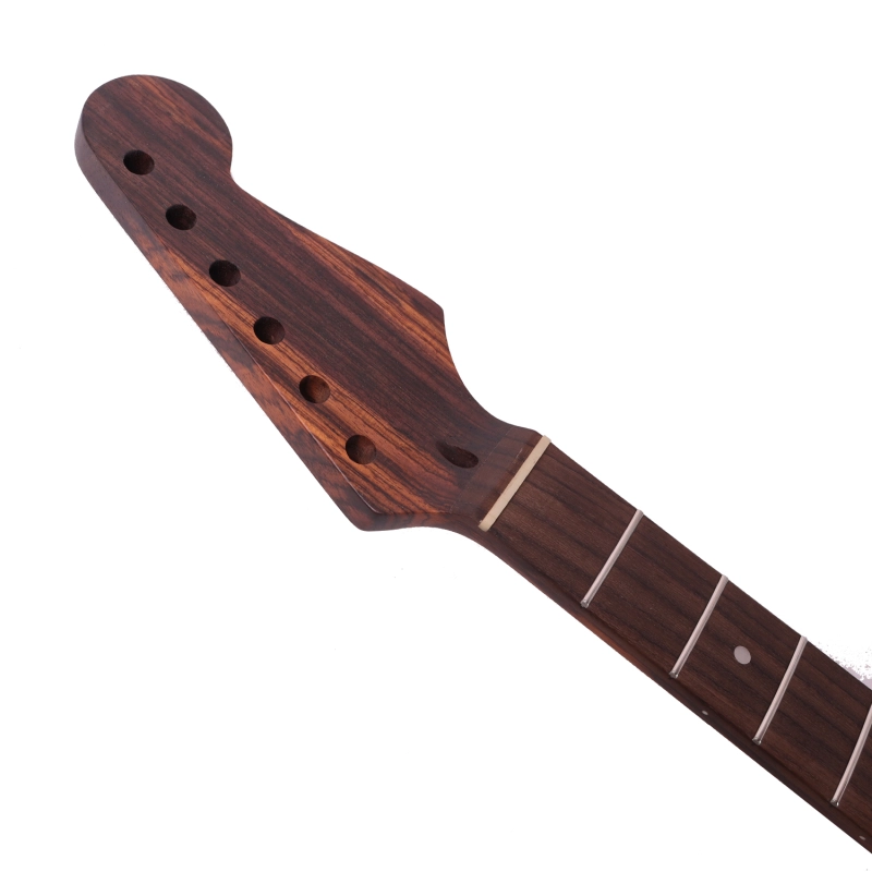 【B-Stock】Premium Stratocaster Quarter Sawn Rosewood Guitar Neck Rosewood Fretboard 9.5" Radius 10 mm Holes 22 Frets Satin Finish Master Build