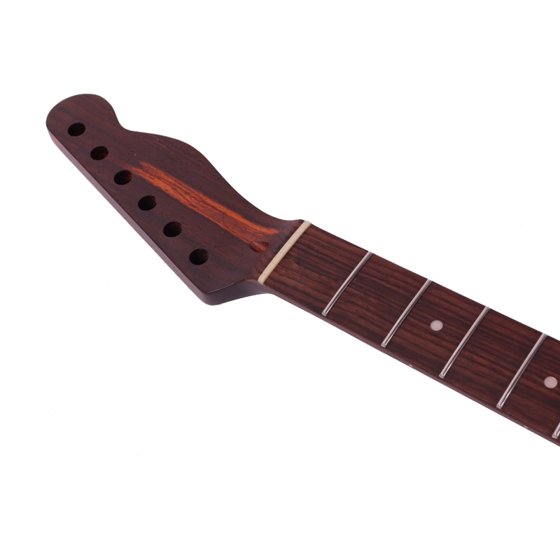 【B-Stock】Premium Telecaster Quarter Sawn Rosewood Guitar Neck Rosewood Fretboard 9.5" Radius 10 mm Holes 22 Frets Satin Finish Master Build