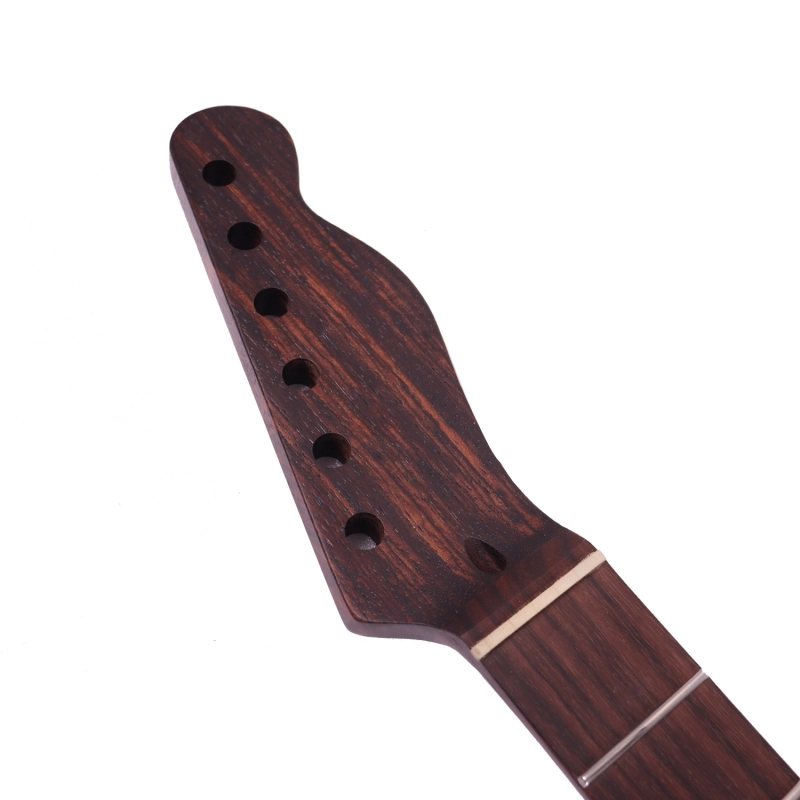 【B-Stock】Premium Telecaster Quarter Sawn Rosewood Guitar Neck Rosewood Fretboard 9.5" Radius 10 mm Holes 22 Frets Satin Finish Master Build