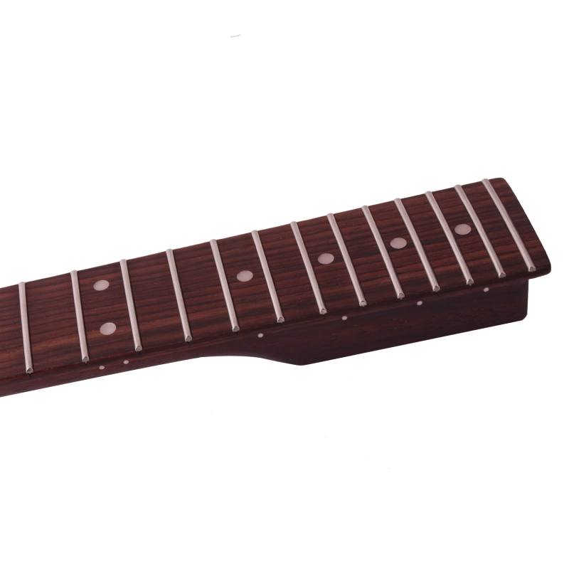 【B-Stock】Premium Telecaster Quarter Sawn Rosewood Guitar Neck Rosewood Fretboard 9.5" Radius 10 mm Holes 22 Frets Satin Finish Master Build
