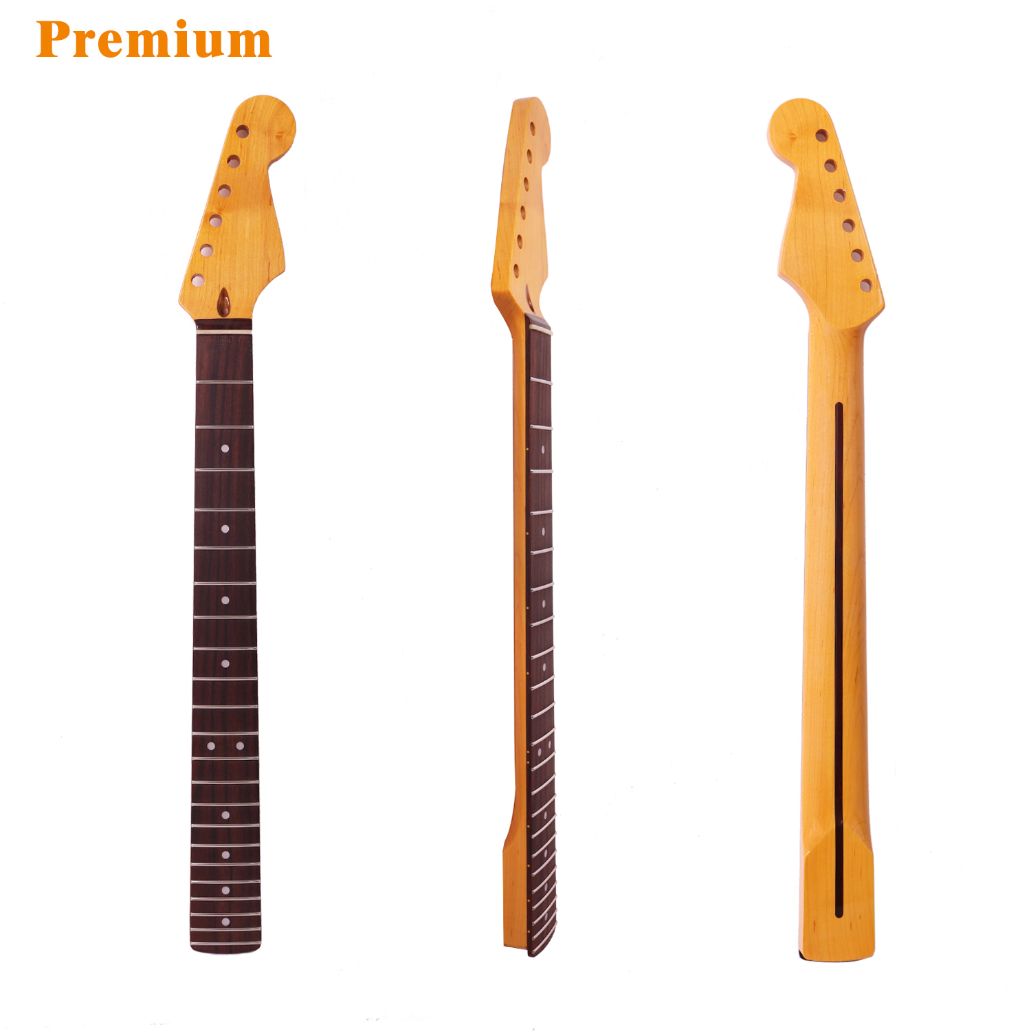Premium Stratocaster Guitar Neck Rosewood Fretboard Maple Neck 9.5