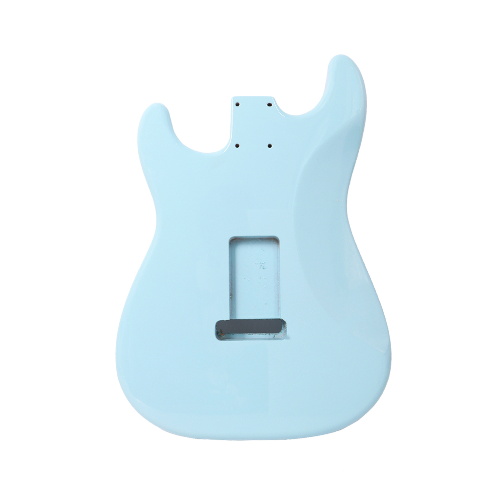 Roasted Poplar Electric Guitar Body Stratocaster HSH Sonic Blue Color