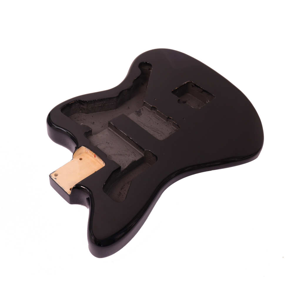 Roasted Poplar Electric Guitar Body Jazzmaster P90 Black Color