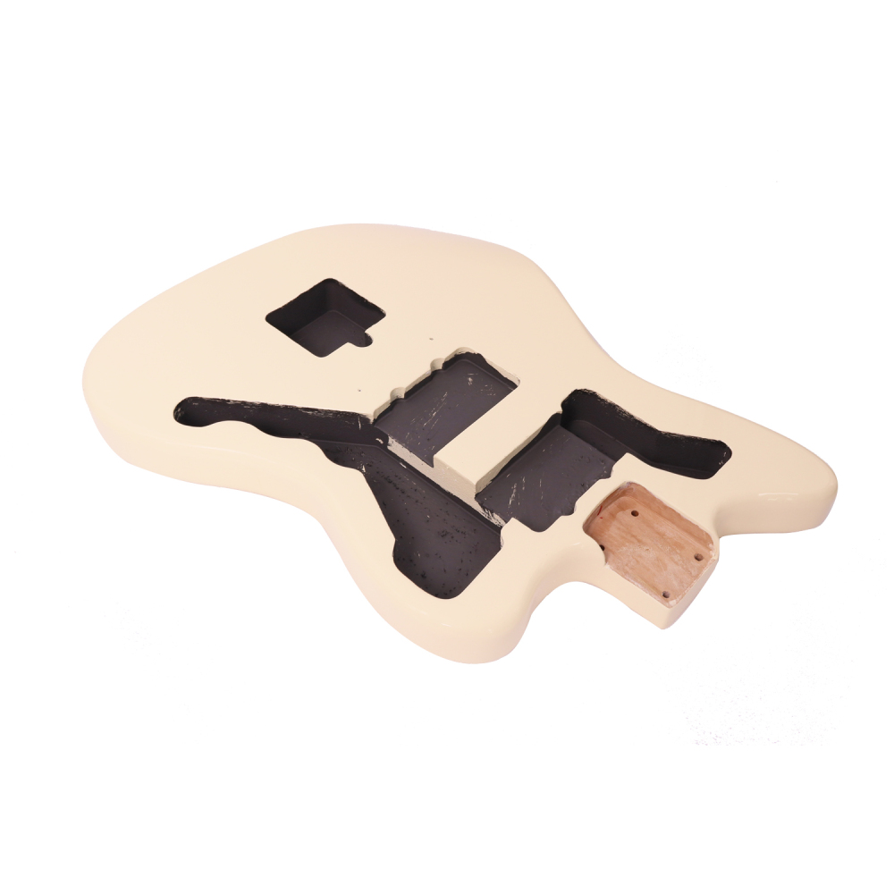 Roasted Poplar Electric Guitar Body Jazzmaster P90 Cream Color