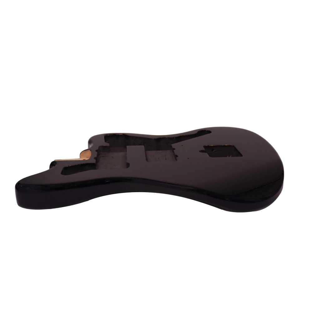Roasted Poplar Electric Guitar Body Jazzmaster P90 Black Color body thickness and weight