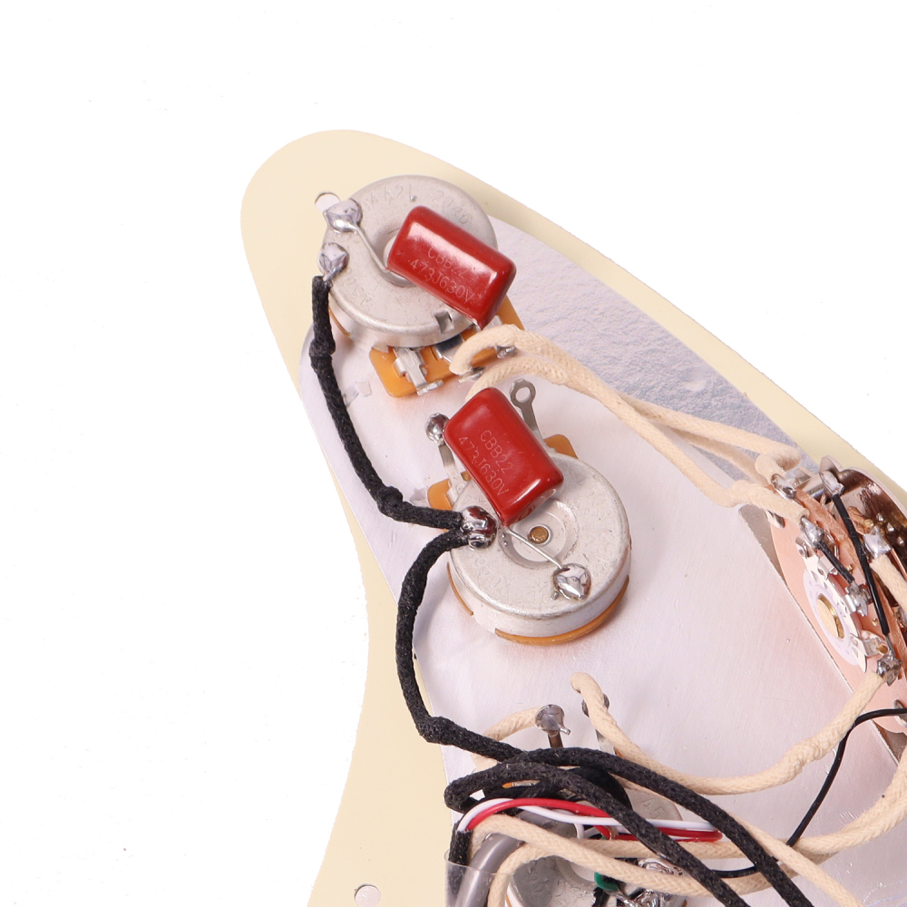 F Brand 54s Single Coil Alnico V Guitar Pickups Pearl Cream