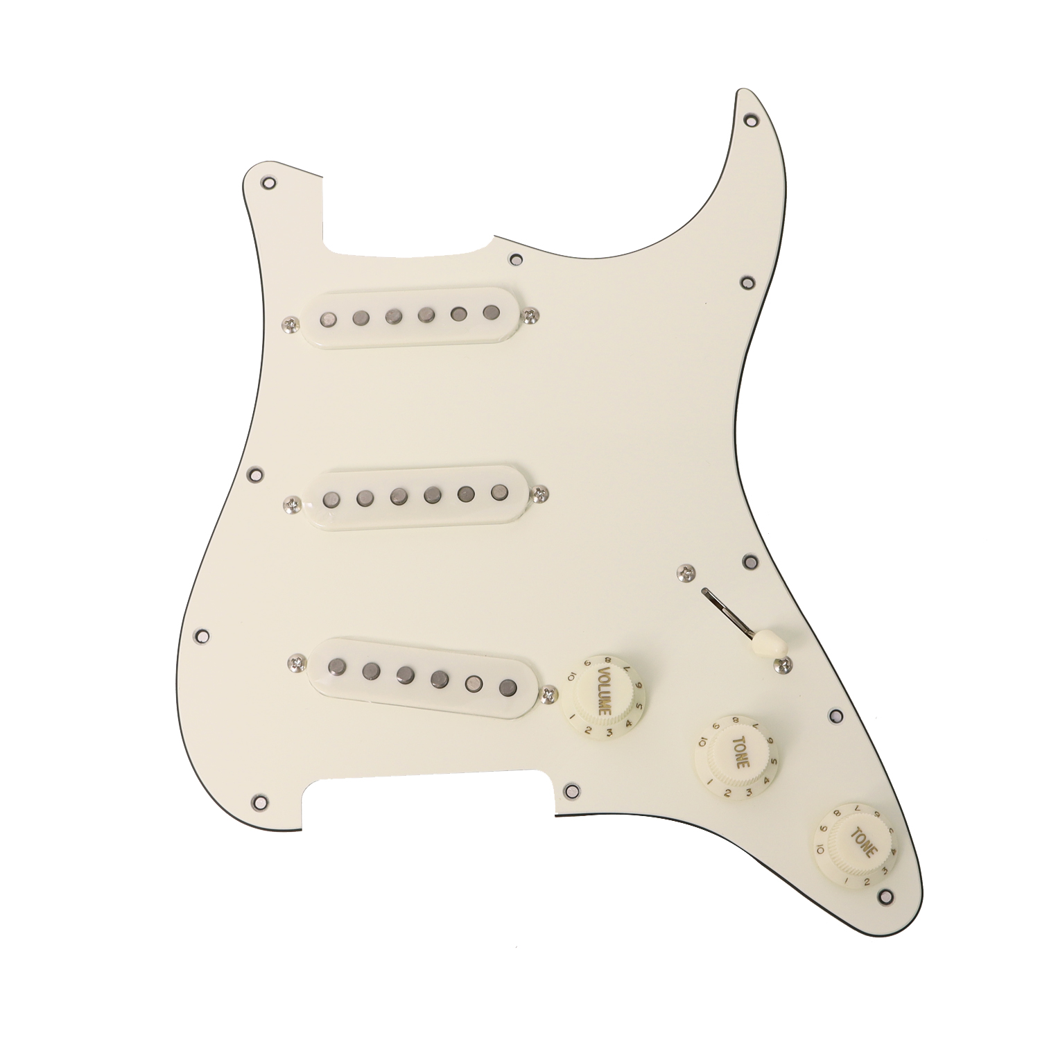 F Brand 60s Single Coil Alnico V Guitar Pickups Vintage White