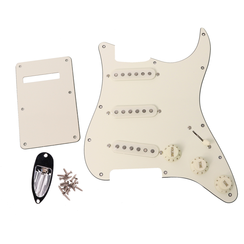 F Brand 60s Single Coil Alnico V Guitar Pickups Vintage White