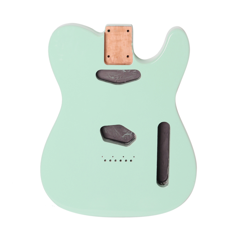 American Alder Electric Guitar Body Telecaster SS Surf Green Color