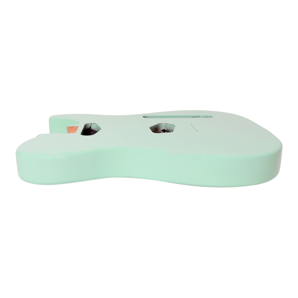 American Alder Electric Guitar Body Telecaster SS Surf Green Color