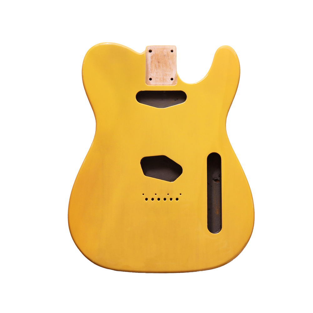 American Alder Electric Guitar Body Telecaster SS Buttersctoch Color