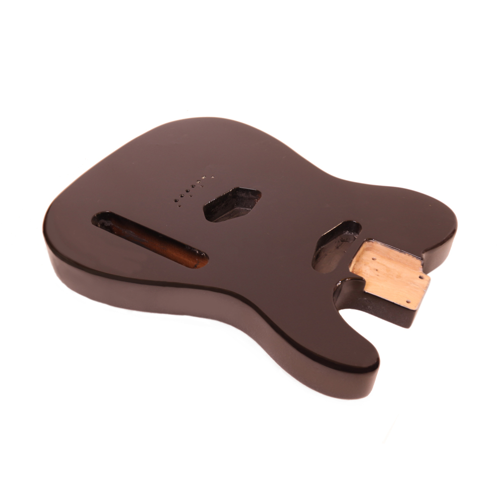 American Alder Electric Guitar Body Telecaster SS Black Color