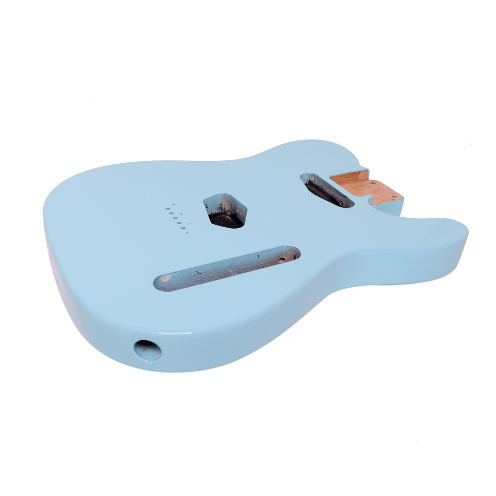 American Alder Electric Guitar Body Telecaster SS Sonic Blue Color