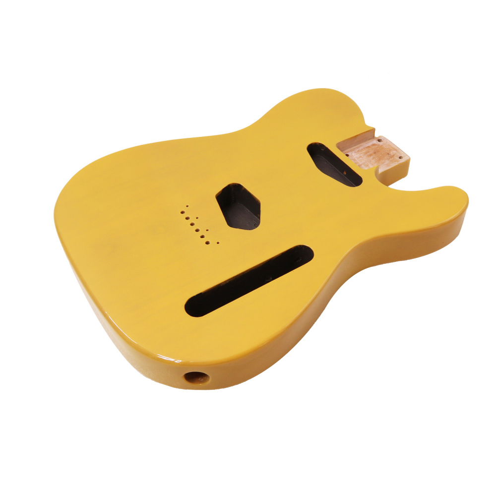 American Alder Electric Guitar Body Telecaster SS Buttersctoch Color