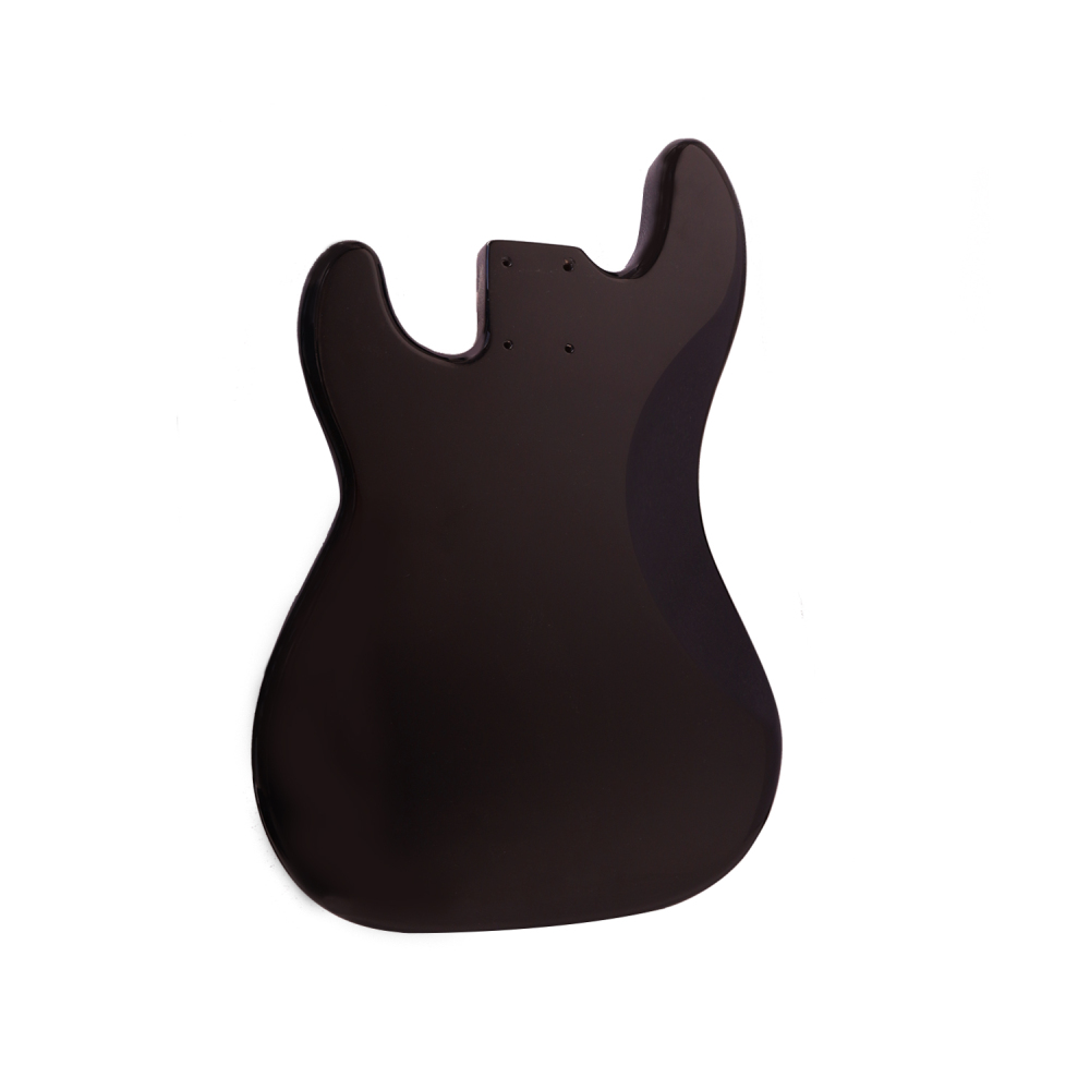 Roasted Poplar Bass Guitar Body Precision Bass P-Bass Body Black Color