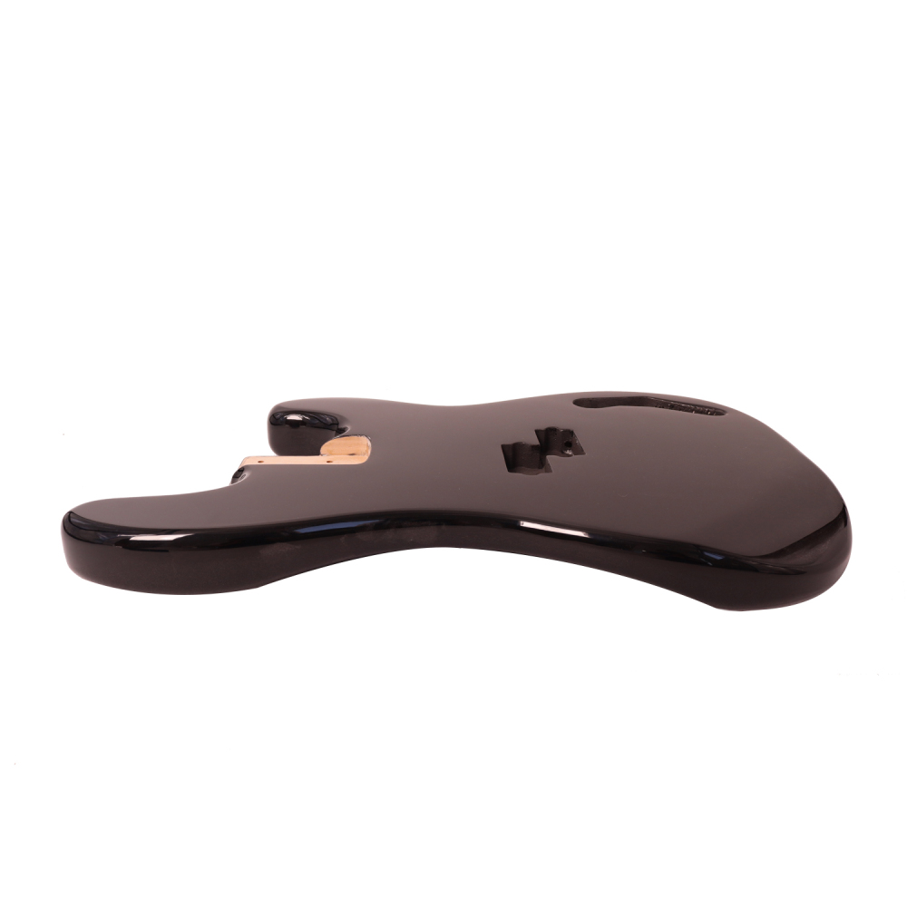 Roasted Poplar Bass Guitar Body Precision Bass P-Bass Body Black Color