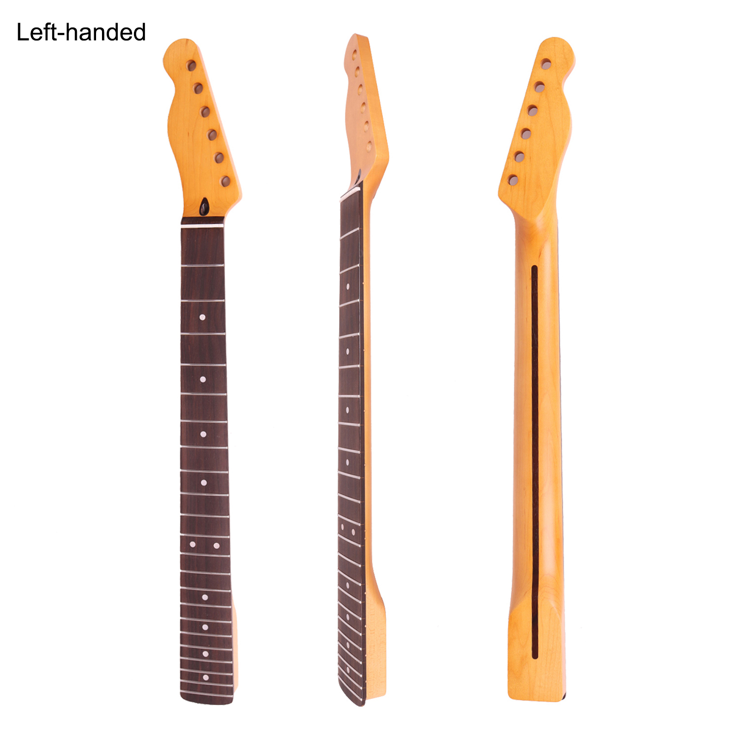 Left-handed Telecaster Guitar Neck Rosewood Fretboard Maple Neck 9.5