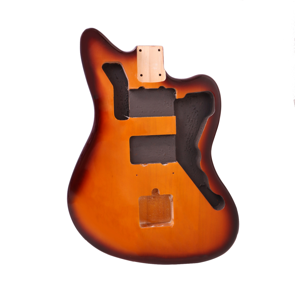 Roasted Poplar Electric Guitar Body Jazzmaster P90 3 Tune Sunburst Color