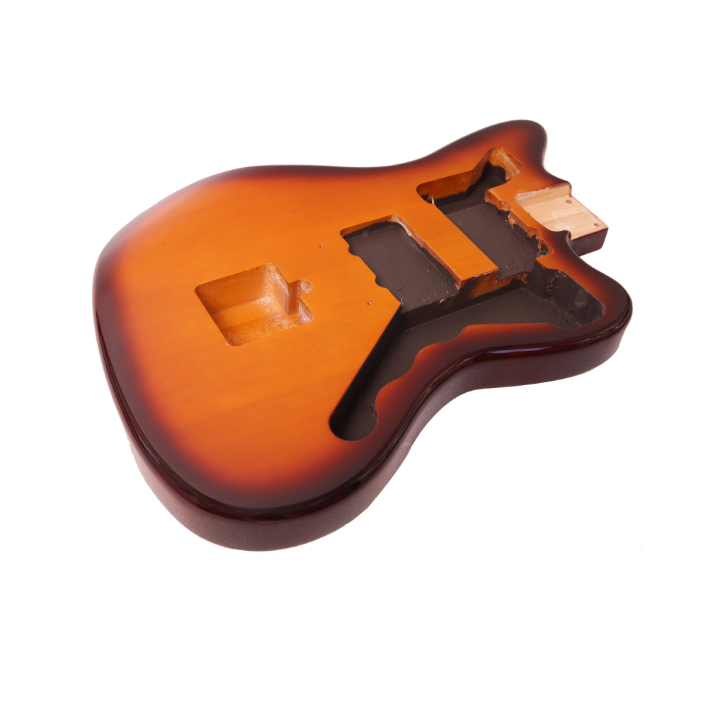 Roasted Poplar Electric Guitar Body Jazzmaster P90 3 Tune Sunburst Color