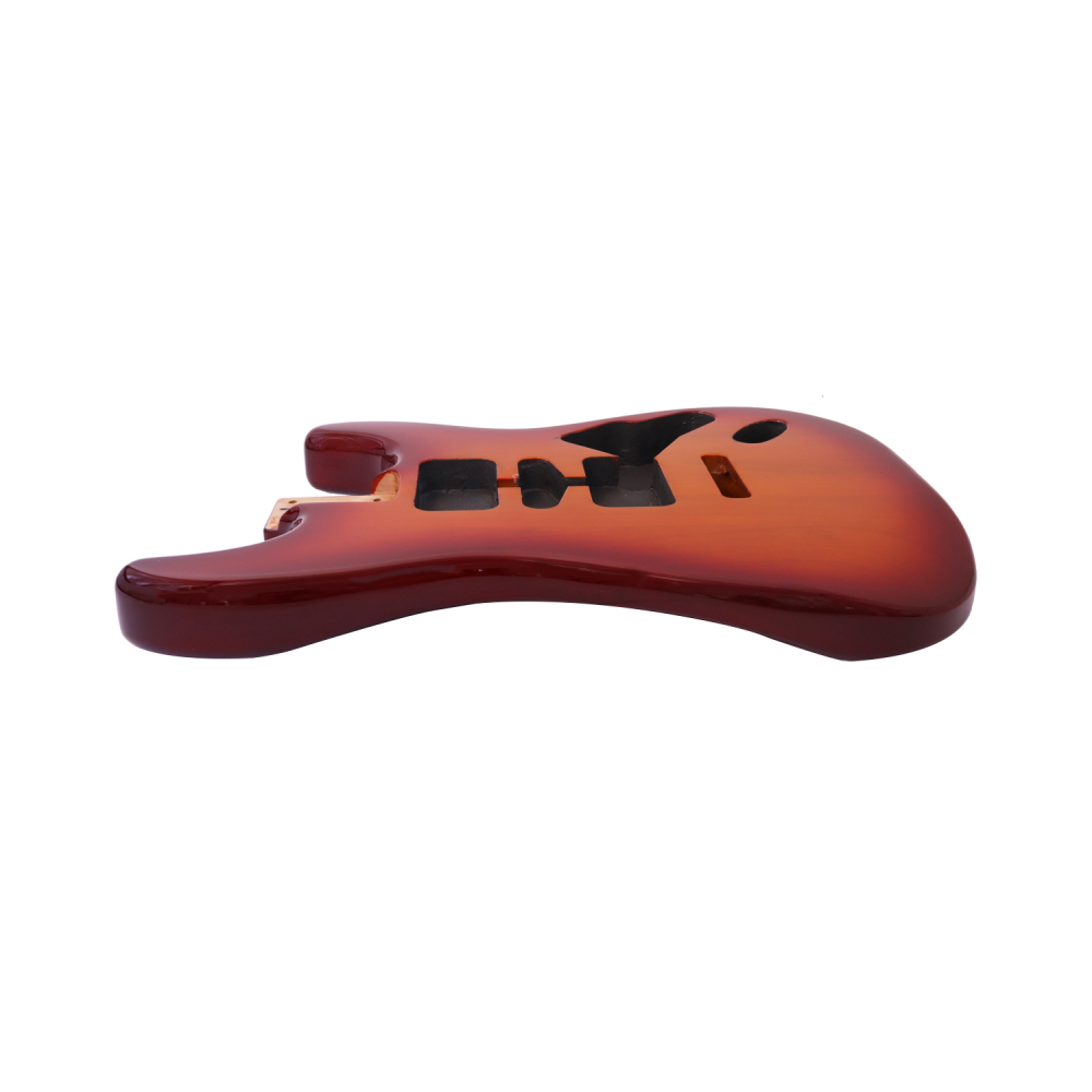 Roasted Poplar Electric Guitar Body Stratocaster HSH Tobacco Burst Color