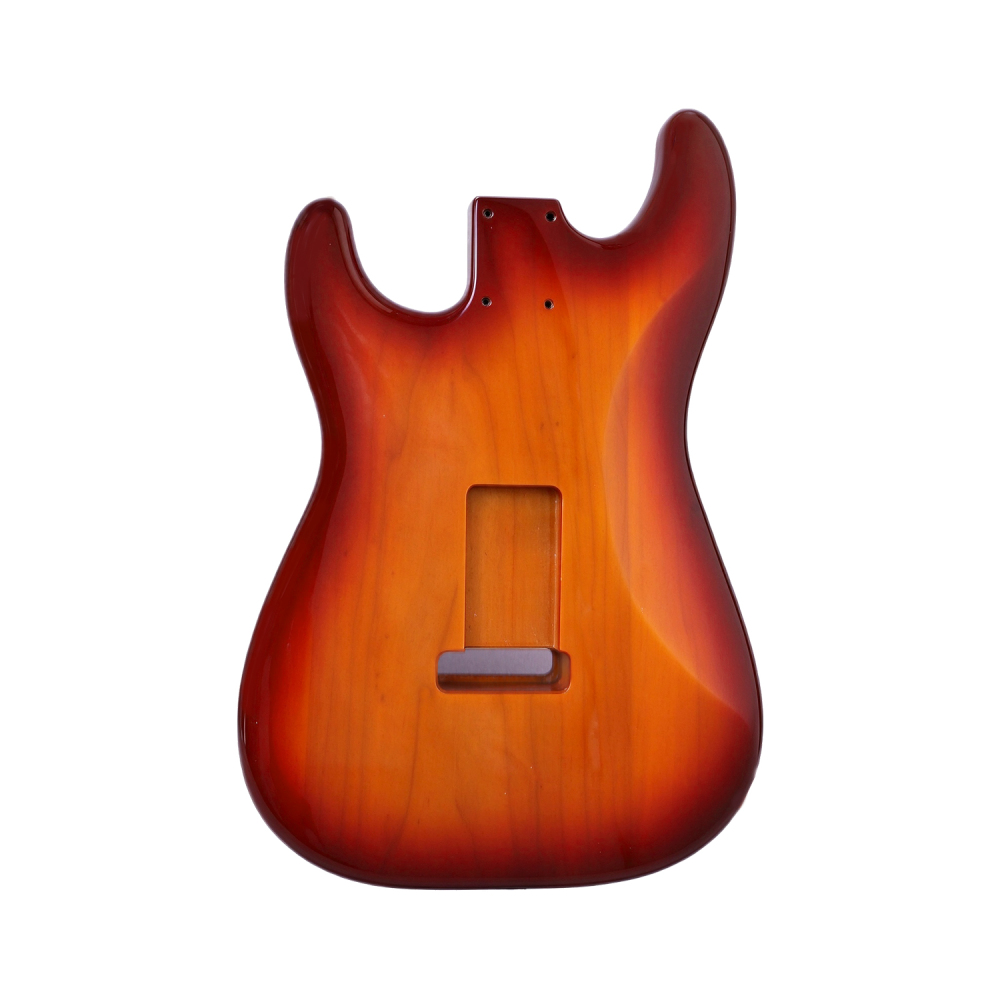 Roasted Poplar Electric Guitar Body Stratocaster HSH Tobacco Burst Color