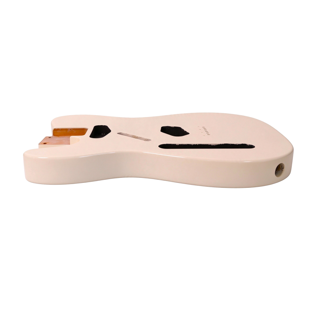 Left-handed Roasted Poplar Guitar Body Telecaster SS Cream Color