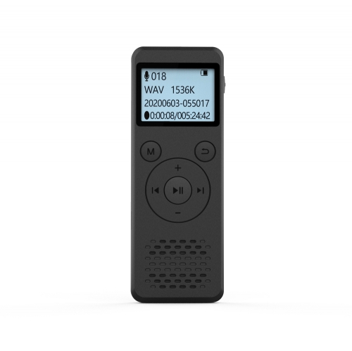 DVR-818 Digital voice recorder and MP3 player battery life 110 hours
