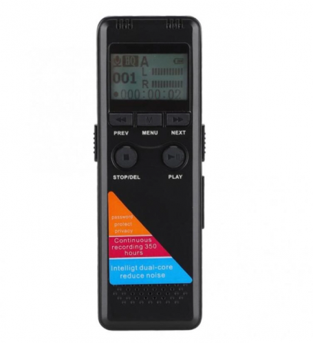 SK-323 Professional 8GB Long Battery Life Recording LED Back Light Screen Digital Voice Recorder with MP3 Player