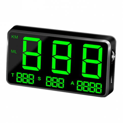 C80 HUD head-up display GPS speeding alarm mileage statistics head-up display