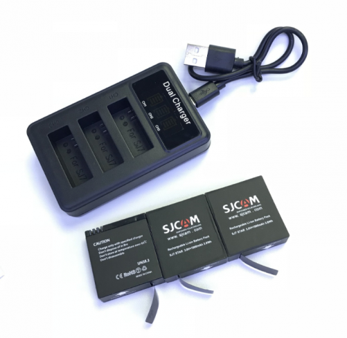 SJ7 Charger dedicated three simultaneous charging stands, dedicated charger