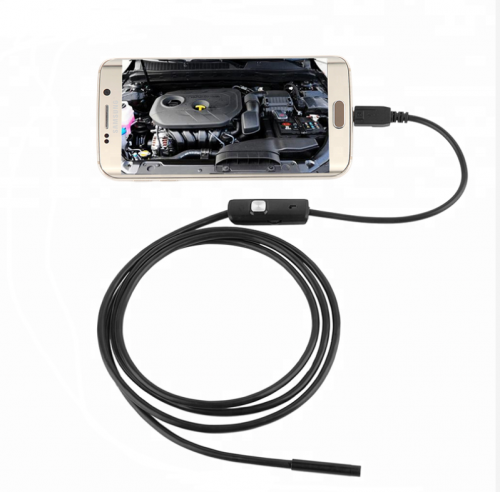 C97 5.5mm 3.5m 6LED Soft Cable 480P MicroUSB Android and PC Endoscope Waterproof Inspection Camera