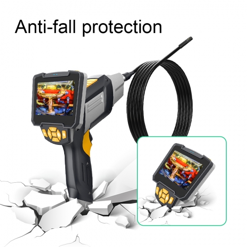 C122 Double Cameras Industrial Endoscope 8mm lcd endoscope monitor 4.3inch Borescope Endoscope Camera with 5 / 10 Meters Hard Cable