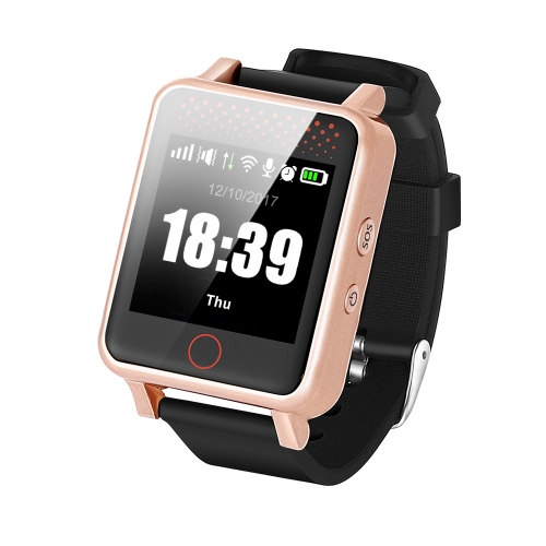 V36 GPS Tracker Android Smart Watch for Map SOS Blood Pressure Monitoring Wristwatch GSM Wifi Locator Elder Watch