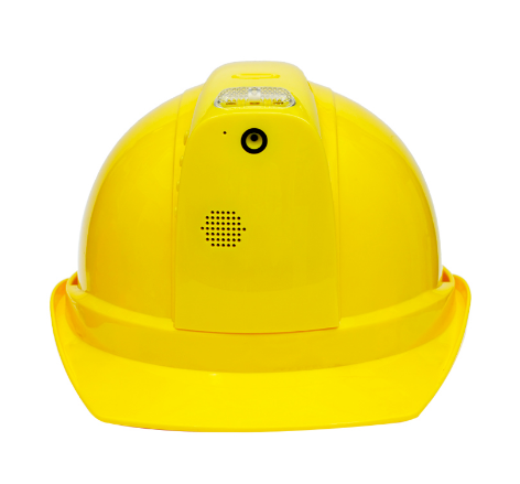 Smart Safety Helmet Warehouse Worker Hard Hat GPS Tracker Breathable ...