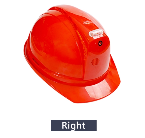 Smart Safety Helmet Warehouse Worker Hard Hat GPS Tracker Breathable Plastic Insulation Material Safety Helmet