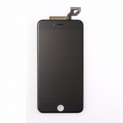 LCD Screen Assembly with Frame for iPhone 6s plus black - High copy