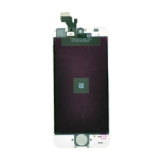 LCD Screen Assembly with Frame for iPhone 5G WHITE - Original Quality