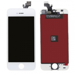 LCD Screen Assembly with Frame for iPhone 5G WHITE- High Copy