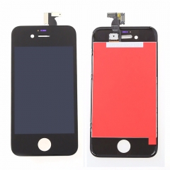 LCD Screen Assembly with Frame for iPhone 4 - Black (High Copy)