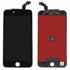 LCD Screen Assembly with Frame for iPhone 6 Plus black - High copy