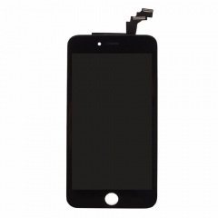 LCD Screen Assembly with Frame for iPhone 6 Plus black - High copy