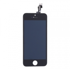 LCD Screen Assembly with Frame for iPhone 5s Black - High copy