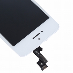 LCD Screen Assembly with Frame for iPhone SE white - High copy