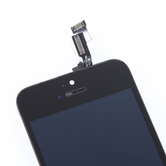 LCD Screen Assembly with Frame for iPhone 5s Black - High copy