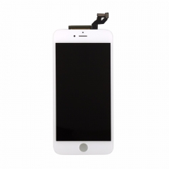 LCD Screen Assembly with Frame for iPhone 6s plus white - High copy