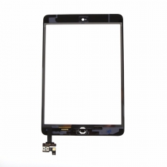 Touch Screen Digitizer Glass+IC+Button For iPad Mini 1 Mini 2 A1432 A1454 A1455 A1489 A1490 A1491 White