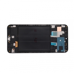 lcd screen for samsung a30 with frame black