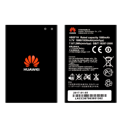 HB5F1H Battery 1880mAh For Huawei Honor U8860 M886 C8860E E8660 M920 Glory M886