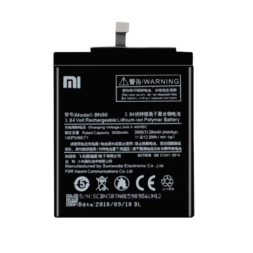 BN30 Battery For Redmi 4A 3030 - 3120mAh