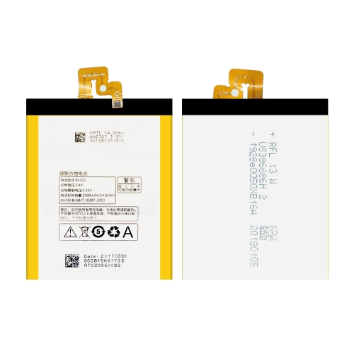 BL223 5500mAh Battery for Lenovo Vibe Z2 Pro K920 K80 K80M K7 Replacement